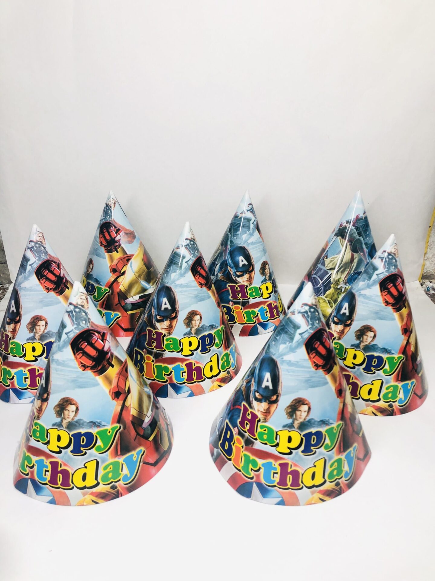 Cartoon Birthday caps